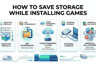 How to Save Storage While Installing Games