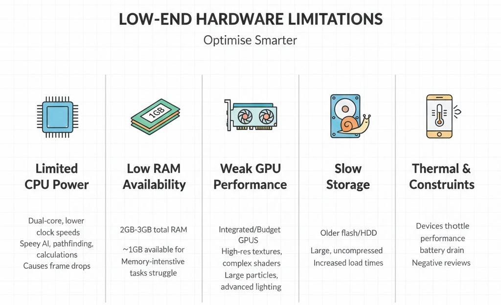 Understanding Low-End Hardware Limitations