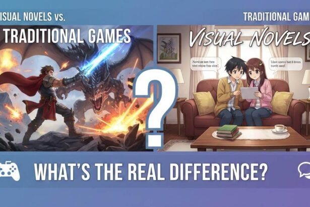 Visual Novels vs Traditional Games: What’s the Real Difference?