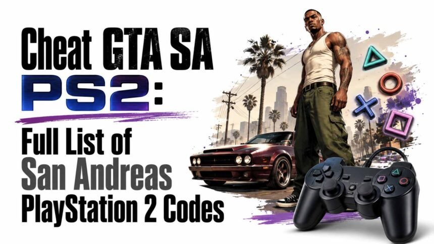 Cheat GTA SA PS2: Full List of San Andreas PlayStation 2 Codes